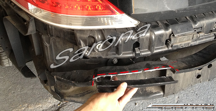 Custom BMW 6 Series Rear Bumper  Coupe & Convertible (2004 - 2010) - $650.00 (Part #BM-004-RB)